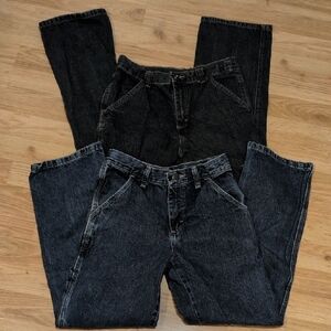 2 Wrangler Kids' Jeans.  Dark Wash And Denim 💙 Blue